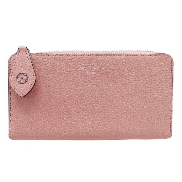 LOUIS VUITTON Pink Leather Wallet - Picture 1 of 15